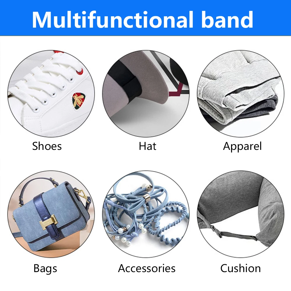 DIY маска Веревка плетеная эластичная лента шнур трикотажная шитье 4/6 мм ширина