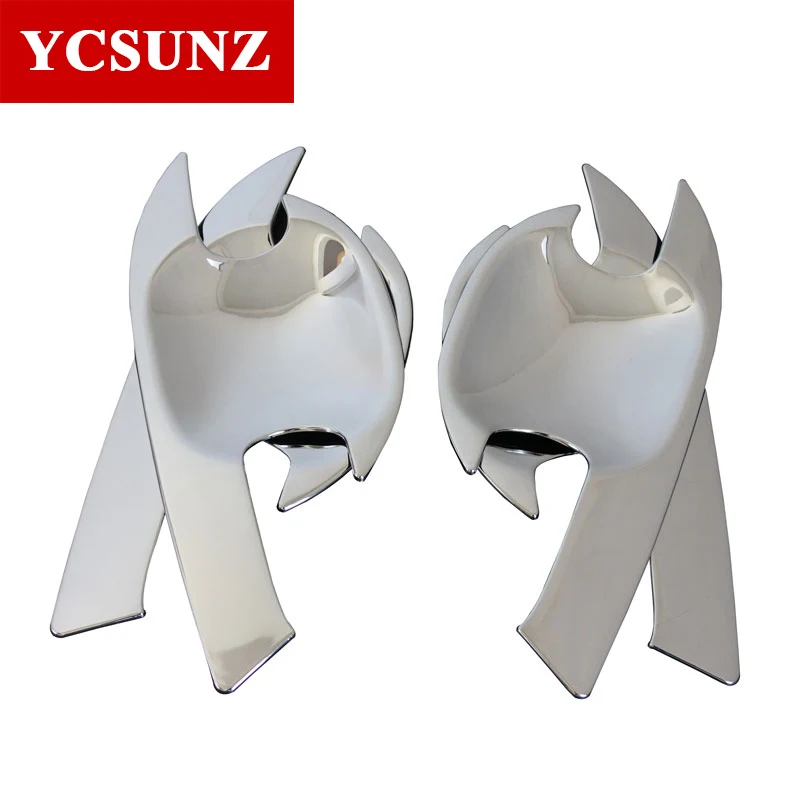 Внутренняя хромированная дверная ручка ABS для FORD RANGER T6 T7 2012 2019|insert printing|insert routerinsert