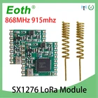 Модуль LoRa Eoth SX1276, 2 шт., 868 МГц, сверхнизкая мощность, радиочастотный приемник для связи на большие расстояния, передатчик IOT, SPI, 2 шт. антенны