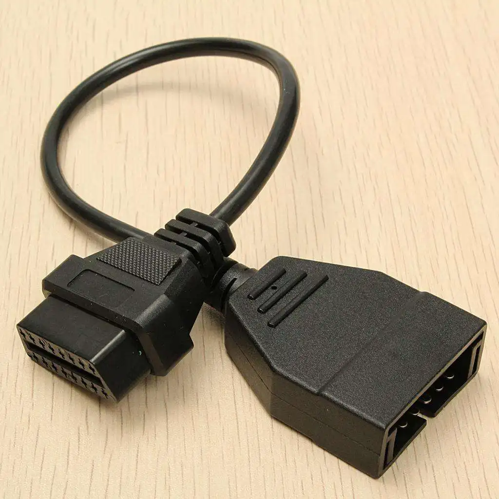 12 контактов OBD1 штекер-16 контактный адаптер кабель для автомобильного