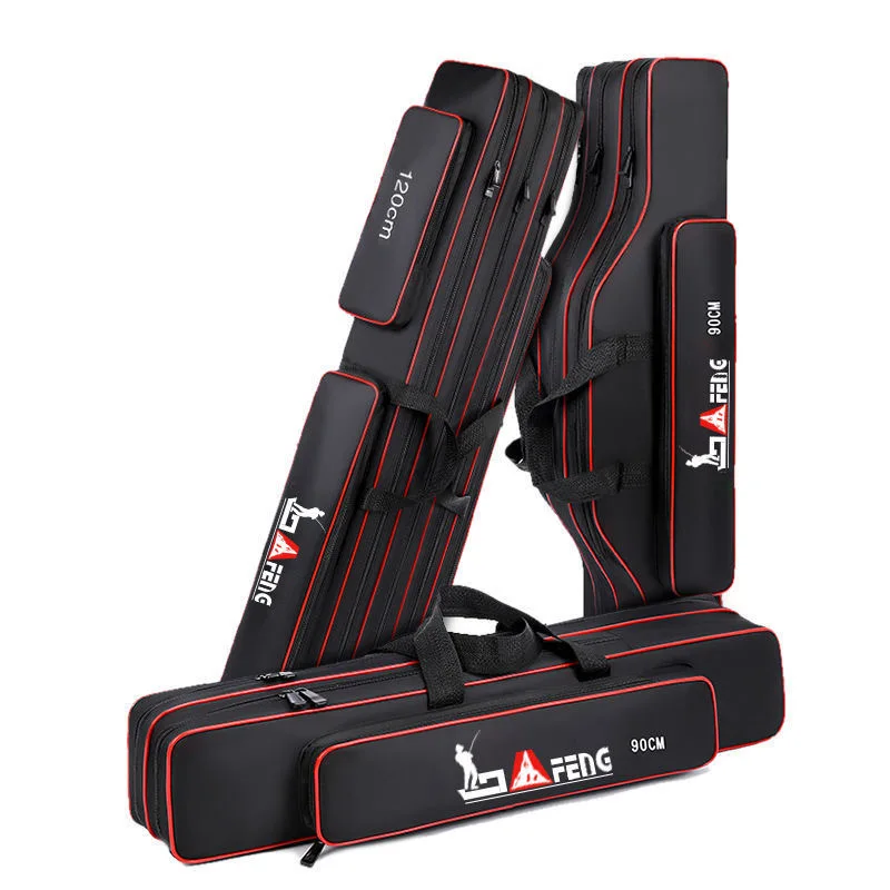 

2/3 Layer 80-130 Cm Waterproof Thickened Oxford Cloth Fishing Bag Large Capacity Fishing Gear Belly Bag Fishing Tackle Bag YB008