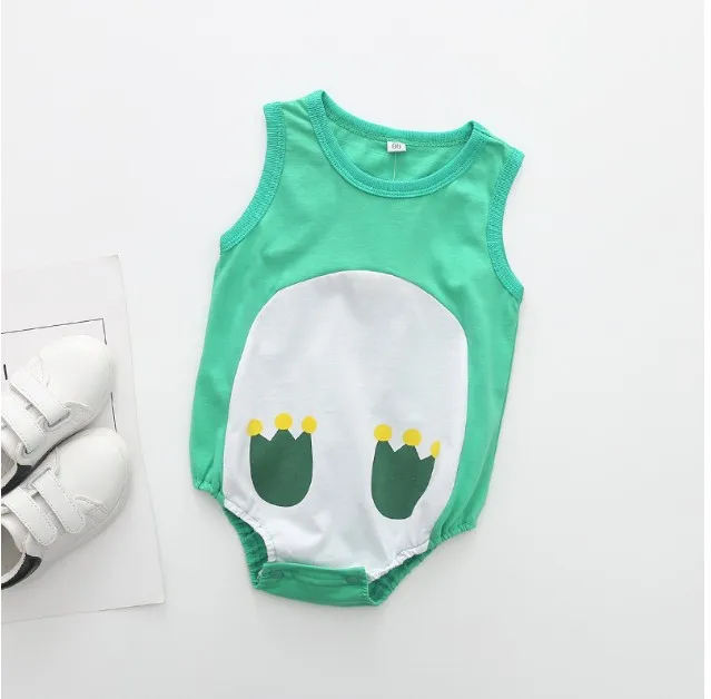 CYSINCOS/одежда для малышей унисекс цельнокроеный комбинезон без рукавов младенцев