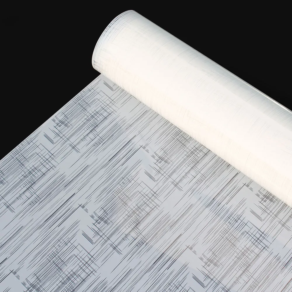 

LUCKYYJ Window Film Frosted Static Privacy Decoration Self Adhesive for UV Blocking Heat Control Glass Window Stickers