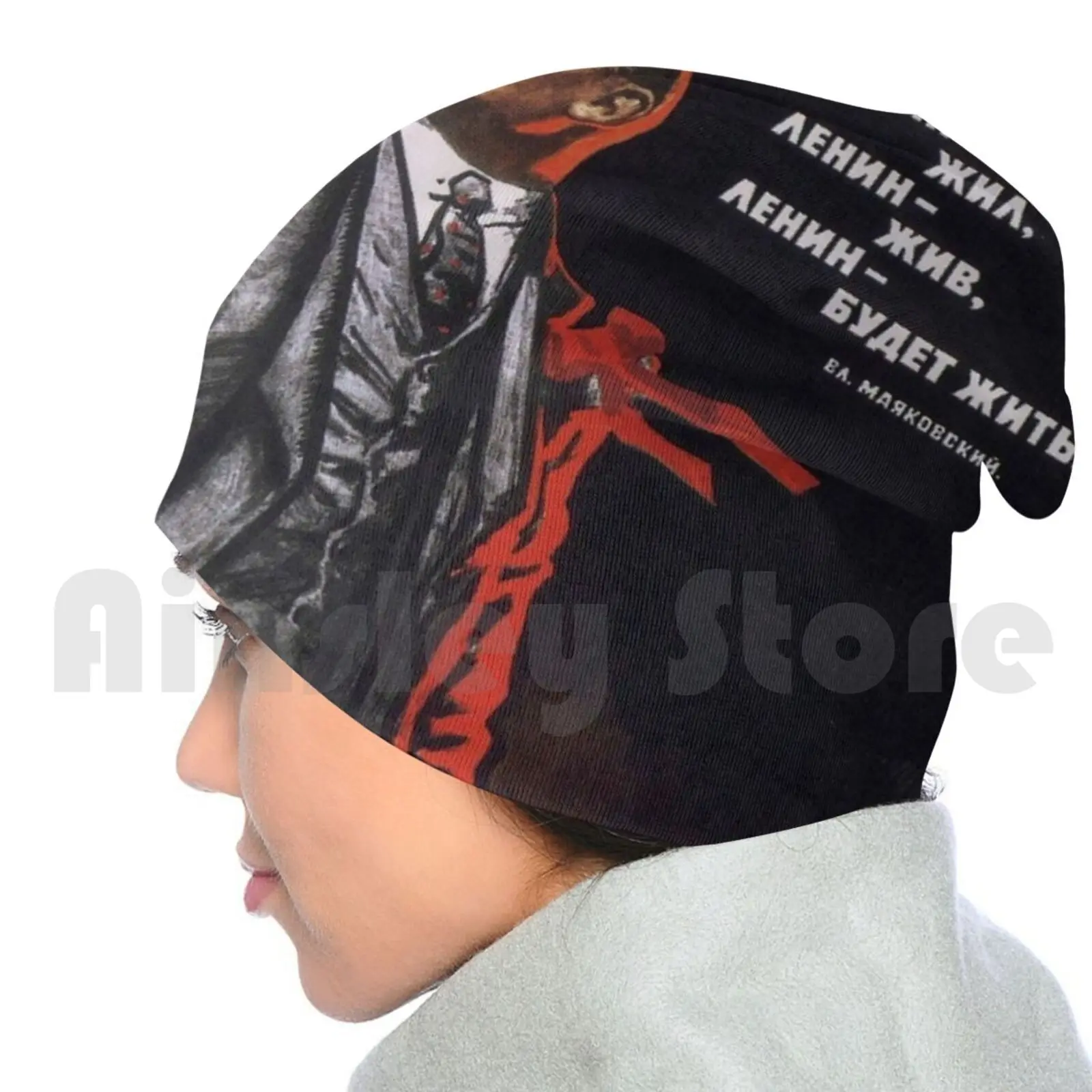 Плакат Ленина шапочки пуловер Кепка Удобная политика Маркс Сталин советский