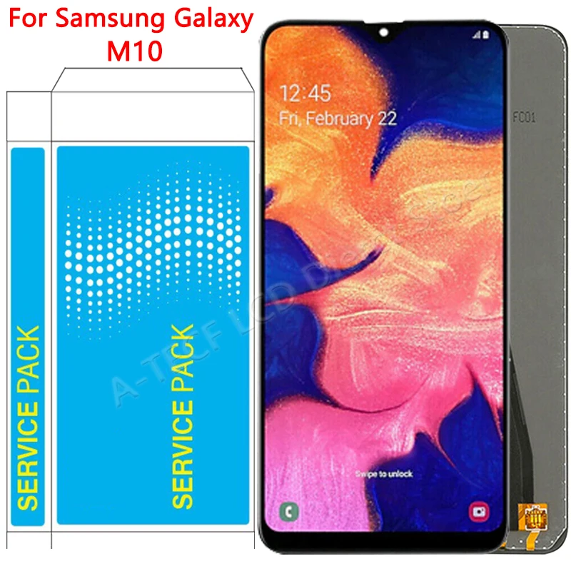 Оригинальный ЖК дисплей 6 2 дюйма для Samsung Galaxy M10 с рамкой в сборе 2019 SM M105 M105F M105G/DS