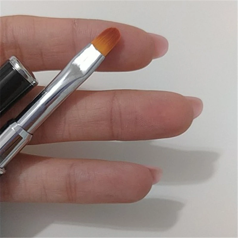 2 в 1 поли гель для ногтей кисточка инструменты двойной useed профессиональные