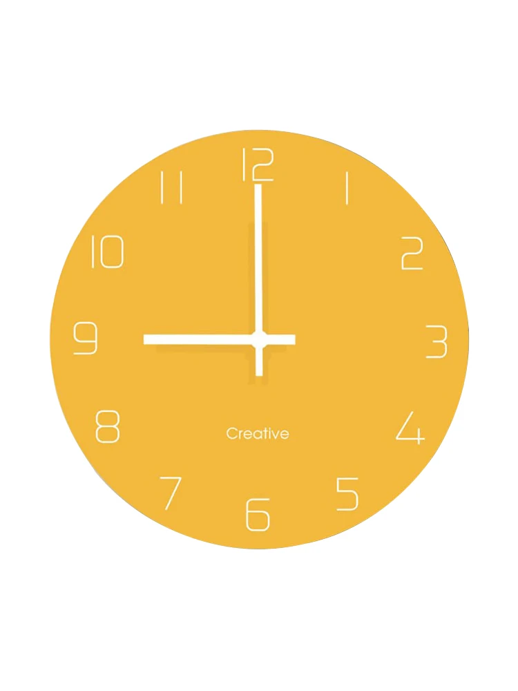 

Nordic Silent Clock Creative Wall Clock For Living Room Wall Clock Home Decor Homingdeco Mandelda New Arrival 2019 GG50gz