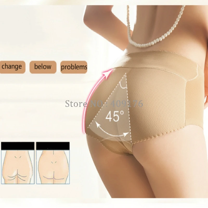 Women Booty Invisible Underwear Butt Lifter Padded Shaper Seamless Enhancers Sexy Fake Abundant Bottocks Control Panties Prayger|shapewear tummy|body