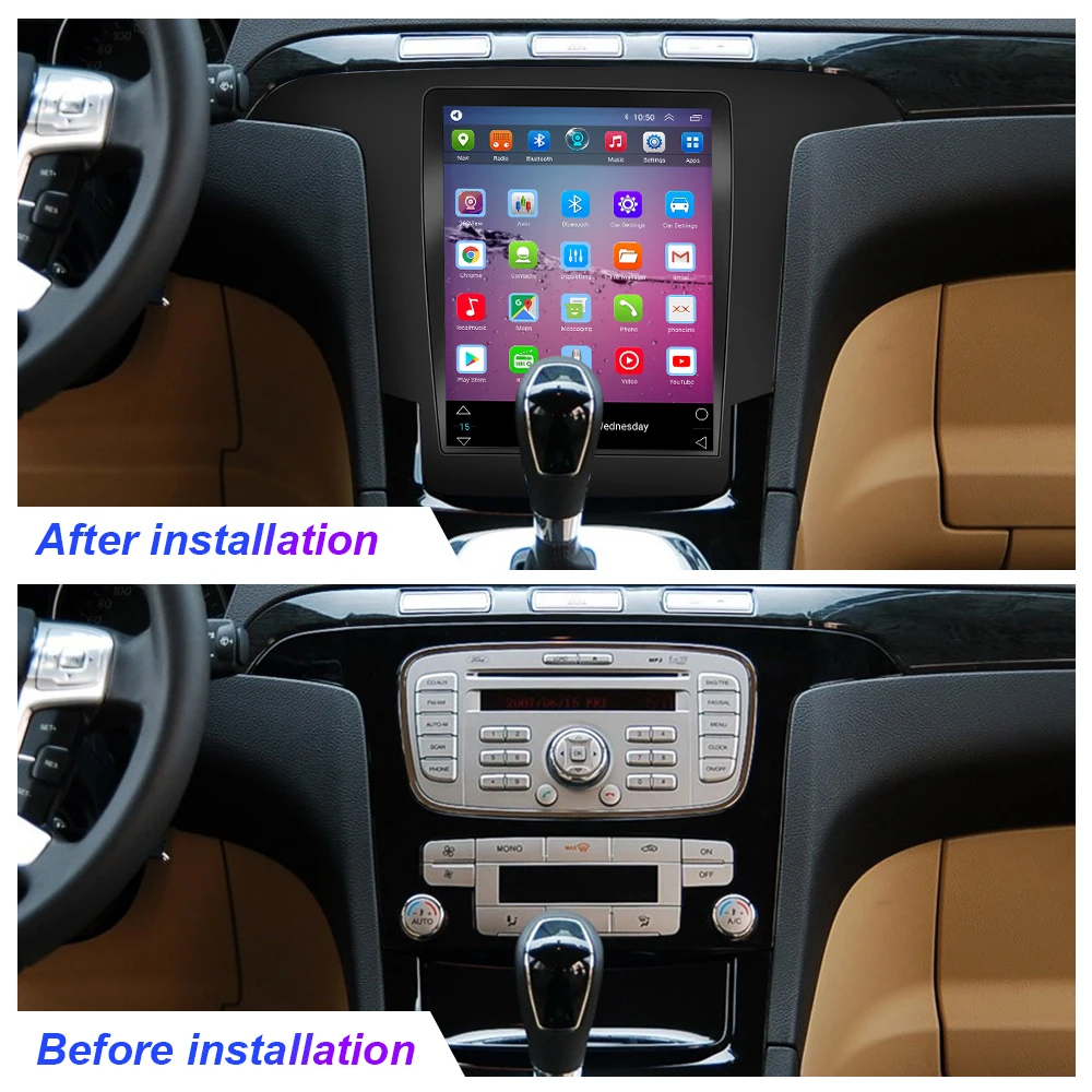 Android для Ford Galaxy S Max S-MAX 2007-2015 автомобильное радио GPS-навигация мультимедийный плеер