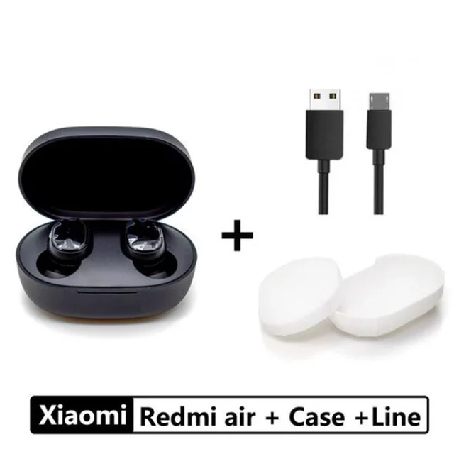 Бежевый Оригинальные Xiaomi AirDots Bluetooth наушники Молодежная версия стерео мини беспроводная Bluetooth 5,0 гарнитура с микрофоном зарядная коробка - Цвет: Бежевый