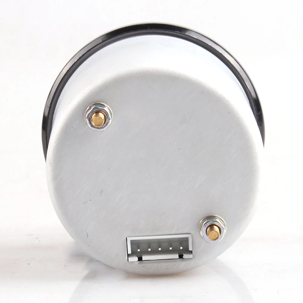 Универсальный автомобильный вольтметр 12 В 2 дюйма 52 мм 7 цветов светодиодный с