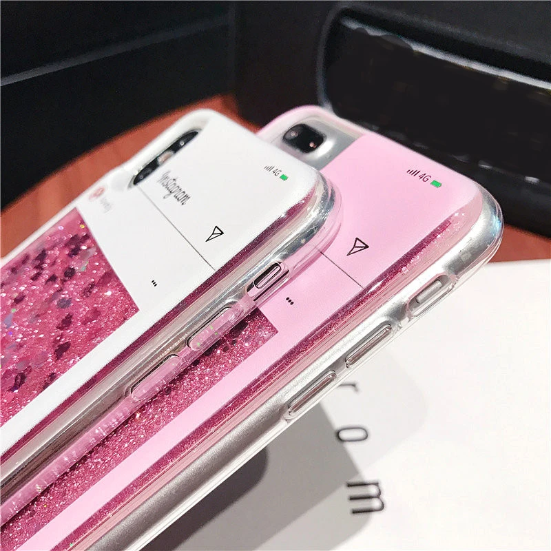 Чехол для samsung s10 s10e s9 s8 plus note 10 9 s7 edge жидкий Блестящий песок чехол воды Etui |