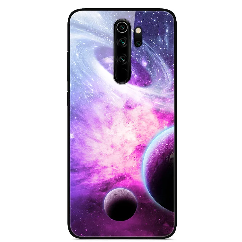 35 Для Xiaomi Redmi Note 8 Pro Чехол из закаленного стекла жесткий стеклянный чехол для телефона для Xiaomi Redmi Note 8 чехол для Redmi Note 8T Note8 - Цвет: 35