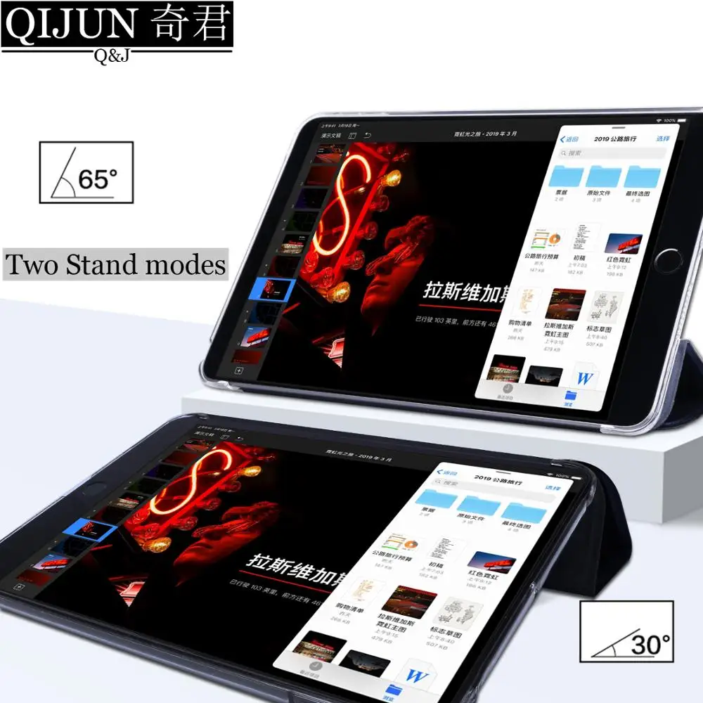 Чехол для планшета Samsung Galaxy Tab S5e 10 5 &quot2019 кожа Smart Sleep wake funda Trifold Stand Solid capa SM-T720/T725 |