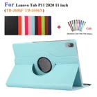 Чехол для нового планшета Lenovo Tab P11P11 Pro, вращающаяся на 360 градусов подставка, полный защитный чехол для планшета Lenovo Tab 11 ''11,5'' 2020