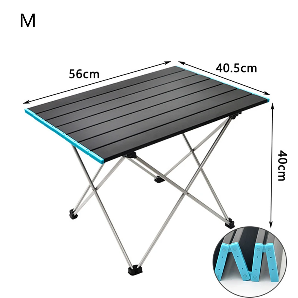 

Folding Camping Table Portable Ultralight Foldable Aluminum Alloy Outdoor Picnic Table For BBQ Beach Party Hiking Fishing