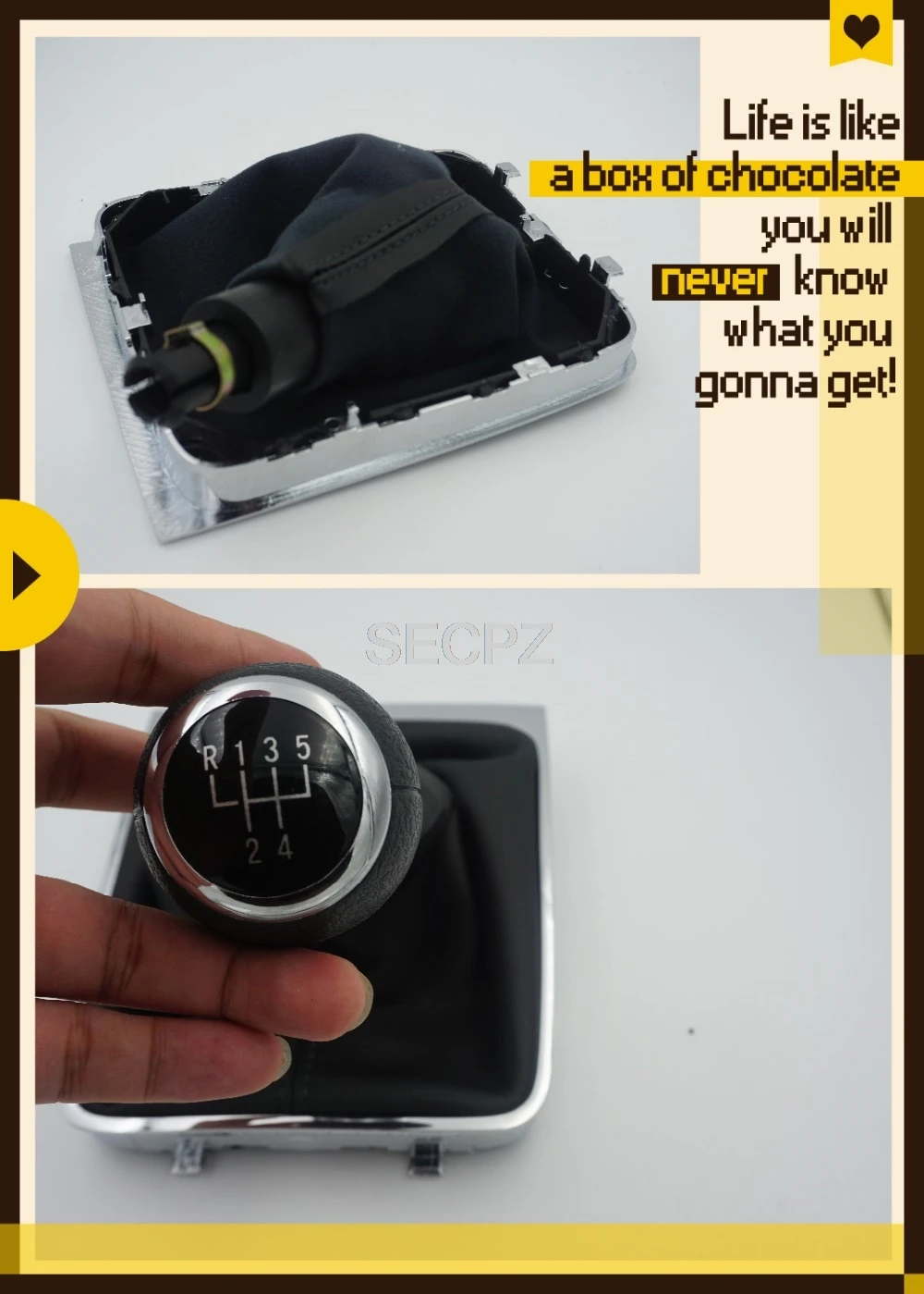 

Бесплатная доставка для VW Passat B6 2006 2007 2008 2009 2010 2011 Новая 5 скоростная ручка переключения рулевого механизма автомобиля с кожаными ботинками ...