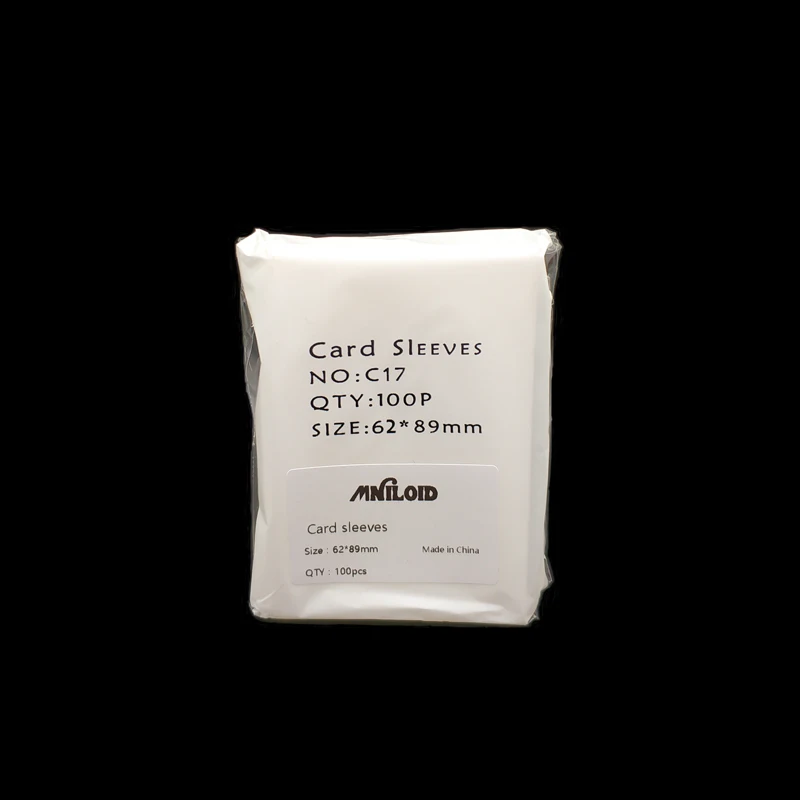 Защитный чехол для карт 100 шт./лот 62 х 89 мм | Спорт и развлечения
