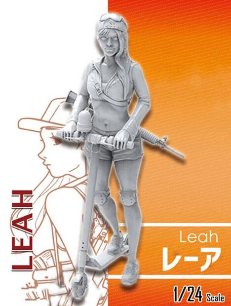 1/24 строительный Набор фигурок из смолы для девочек Leah | Игрушки и хобби
