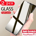 Защитная пленка для экрана xiaomi mi A2, A3 lite, A1, 9 lite pro, cc9e, cc9, закаленное стекло, 2 шт.