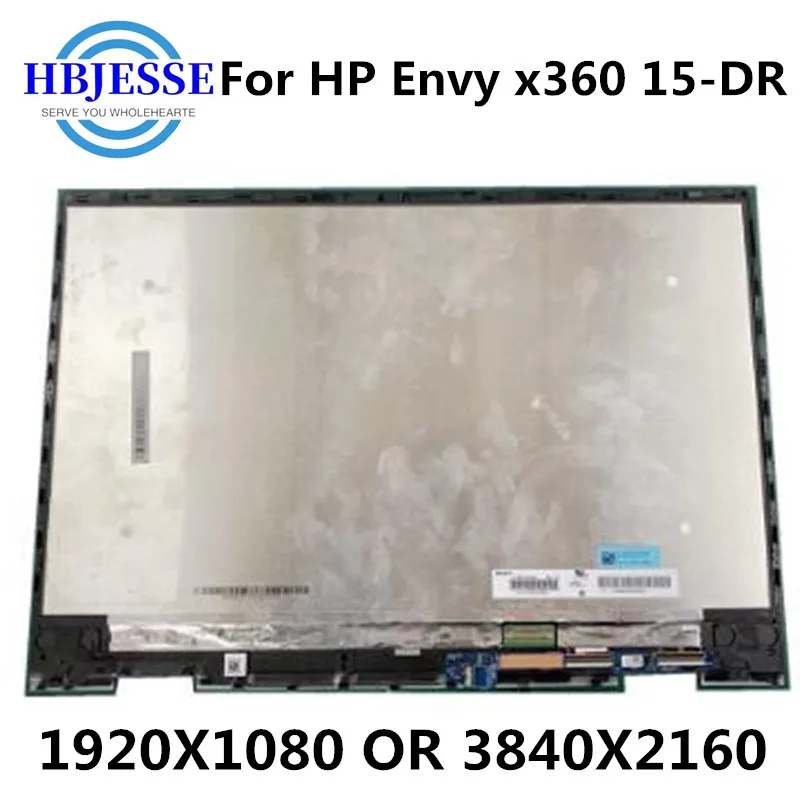 Оригинальный сменный сенсорный ЖК-экран 15,6 дюйма, FHD UHD для HP Envy X360 15-DR 15-dr, светодиодный дисплей для ноутбука