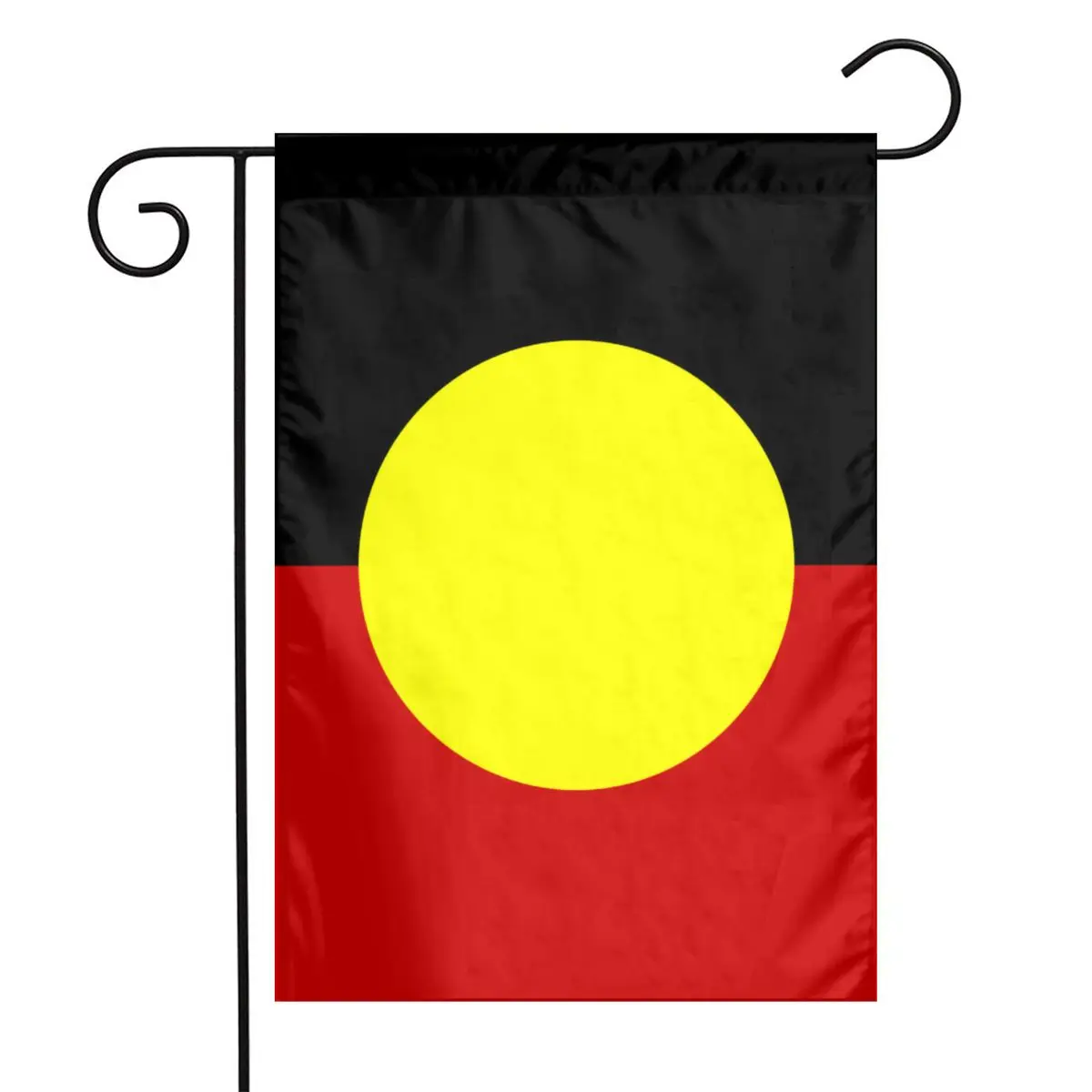 

Australian Aboriginal Flag garden flag 30 X 45 cm double-sided flag, used for garden decoration, courtyard decoration