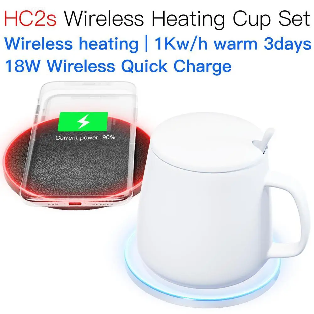 

JAKCOM HC2S Wireless Heating Cup Set Super value as gan 65w notebook 8800 cargador original wireless charger stand s10