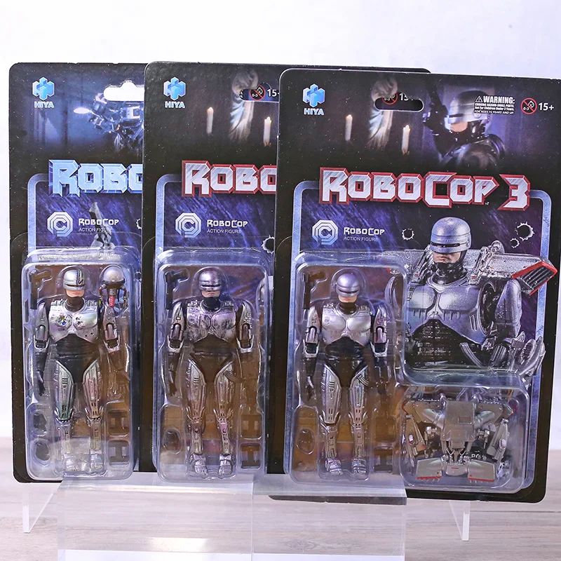 

Hiya игрушки RoboCop 1/18, масштаб 4 дюйма, ПВХ Acton, фигурка, подвижная Коллекционная модель, игрушка