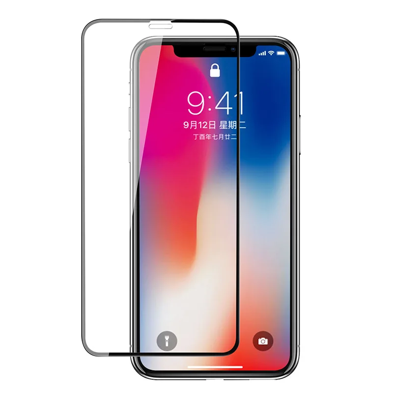 

Full Cover Glass On the For iPhone 12 11 Pro Max XR X XS Max Tempered Glass For iPhone 11 12 Pro Max 7 8 6 Plus Screen Protector