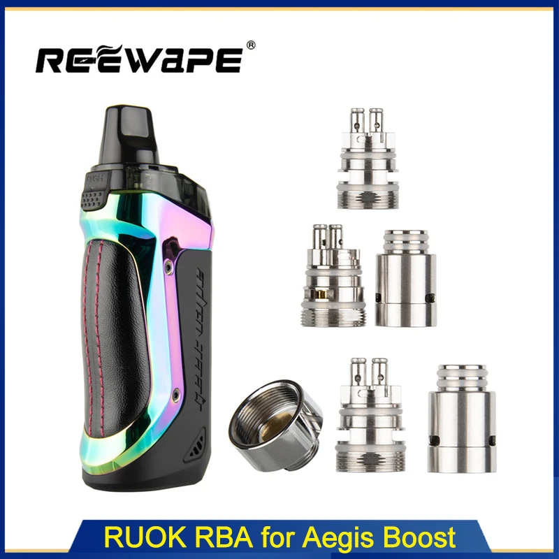1 шт. аксессуары для электронных сигарет атомайзер REEWAPE RUOK RBA набора вейпов Geekavpe
