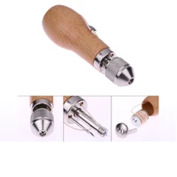 leather sewing kit needle and waxed thread leather sail canvas heavy repair professional speedy stitcher sewing awl tools