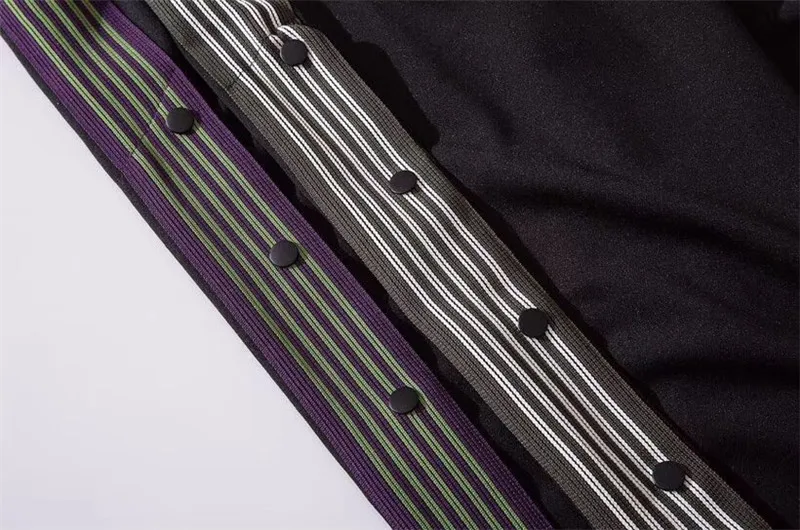 Женские и мужские спортивные штаны AWGE черные на завязках с вышивкой в виде