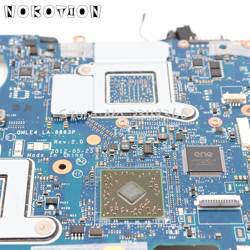NOKOTION для samsung NP355 NP355C4C NP355V5C Материнская плата ноутбука BA59-03567A QMLE4 LA-8863P DDR3 HD7600M графика полный тест