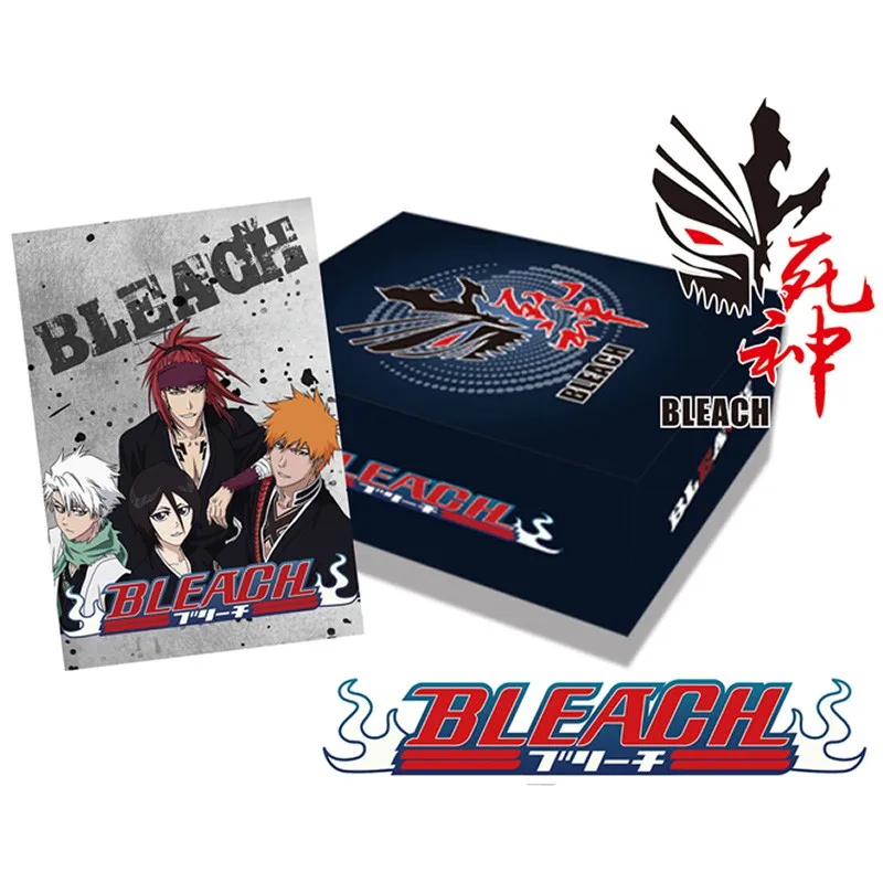 

Bleach Kurosaki Ichigo Inoue Orihime Ishida Uryuu Sado Yasutora Kisuke Anime Game Collection Cards Kids Boys Toys For Children