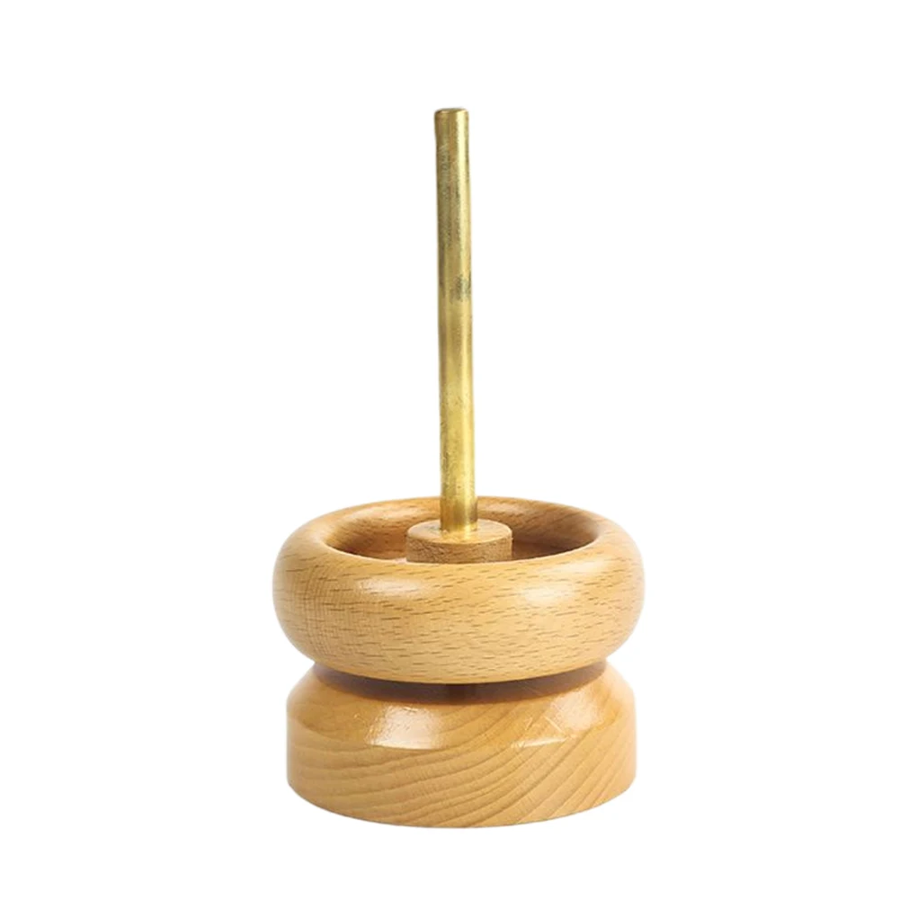 Bead Spinner Mini String Loader Hand Tool Solid DIY Gift Portable Quickly Durable Crafts Jewelry Making Manual Wooden Home | Украшения и