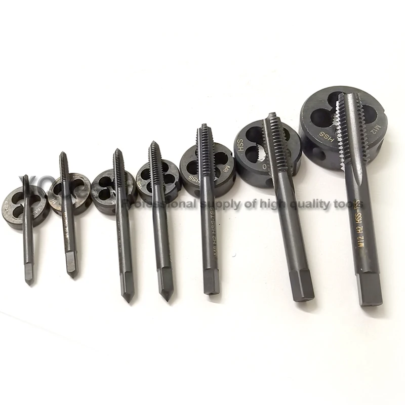 2 шт. VAP HSS метрический кран с винтовой резьбой набор штампов M3 M4 M5 M6 M8 M10 M12