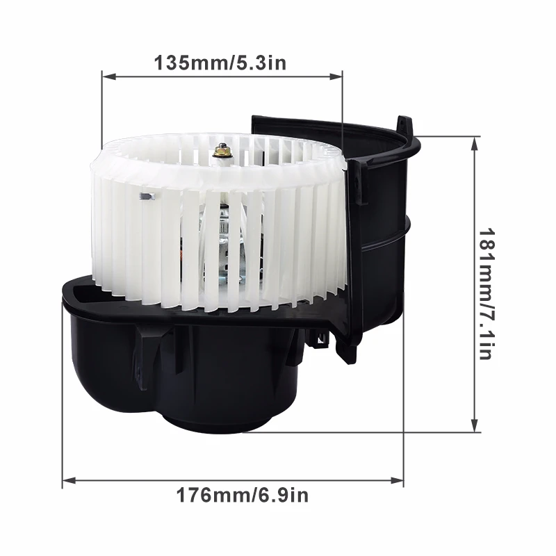 HVAC A/C Heater Blower Motor Fan Replaces 700262 /7L0820 021Q/ 4L1-820-021-B For Volkswagen Touareg 2004-2010 Audi Q7 2007-2015 |