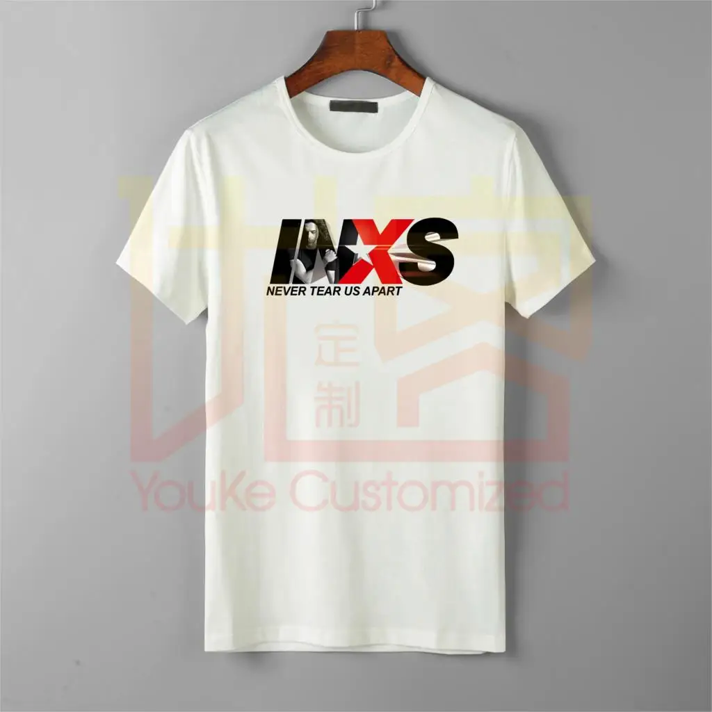 INXS Suicide Blonde Мужская рок тур футболка группа панк поп мужская Топ Высокое качество