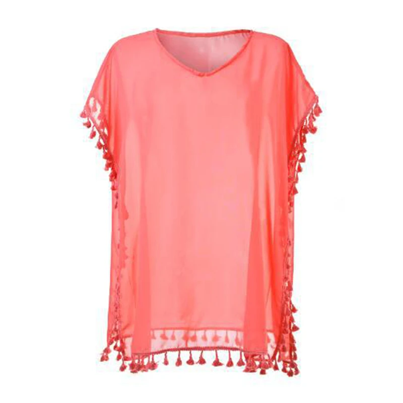 Женское купальное платье пляжная одежда бикини накидка кафтан летняя рубашка