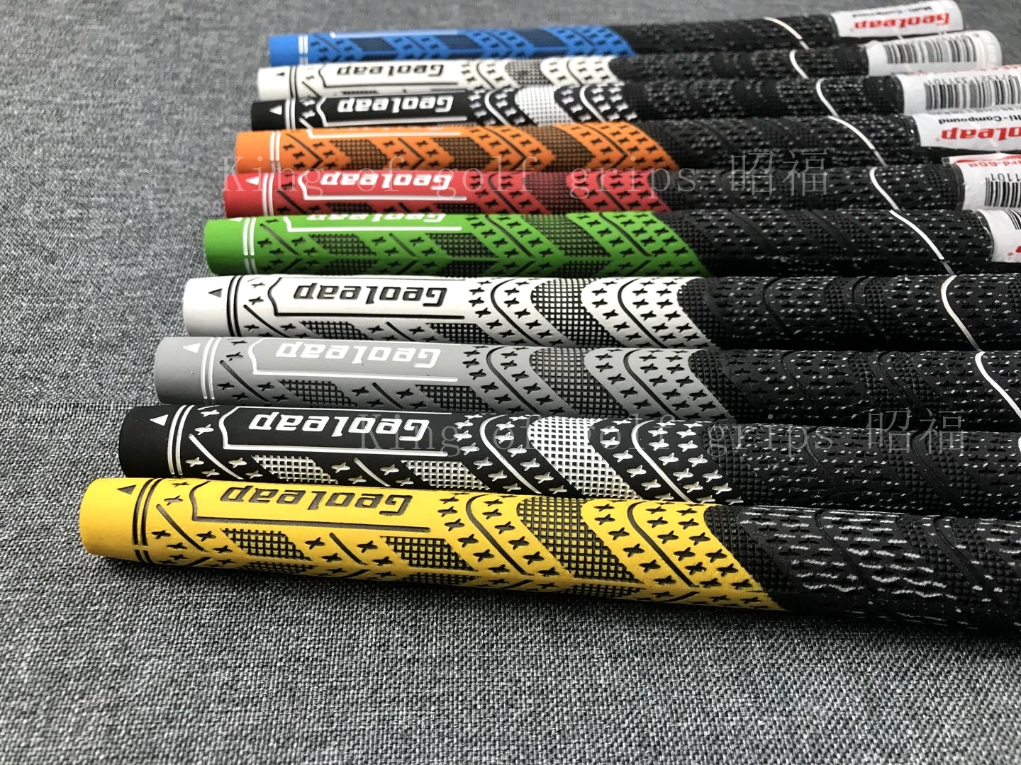 10 шт. Geoleap захват гольф-клуба резиновая хлопчатобумажная пряжа для мужчин и