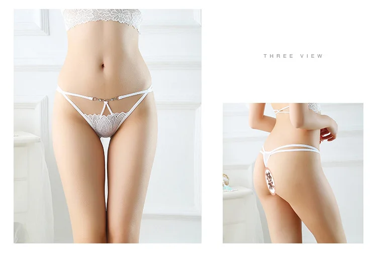 Сексуальное соблазнительное открытое нижнее белье-стринги женское модное