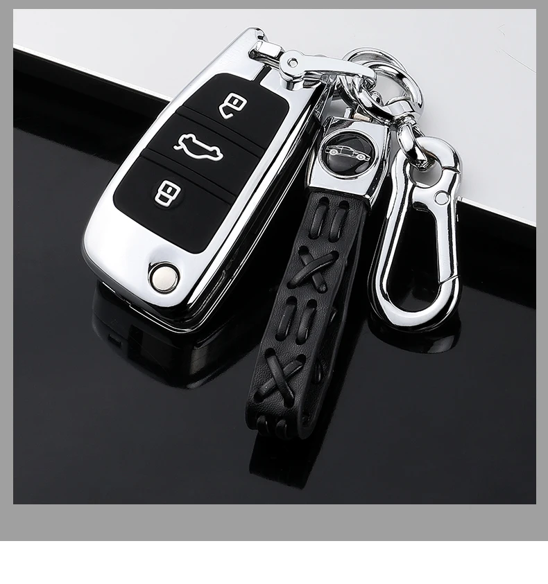 Car Key Case For Audi A1 A3 A4 A5 Q7 A6 C5 C6 A7 A8 R8 S4 S5 S6 S7 S8 SQ5 2015 2016 2017 2018 Flip Protection | Автомобили и
