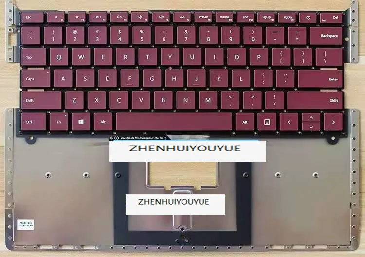 

new for Microsoft laptop1 2 3rd generation 1769 1868 1867 1782 1770 1772 keyboard red