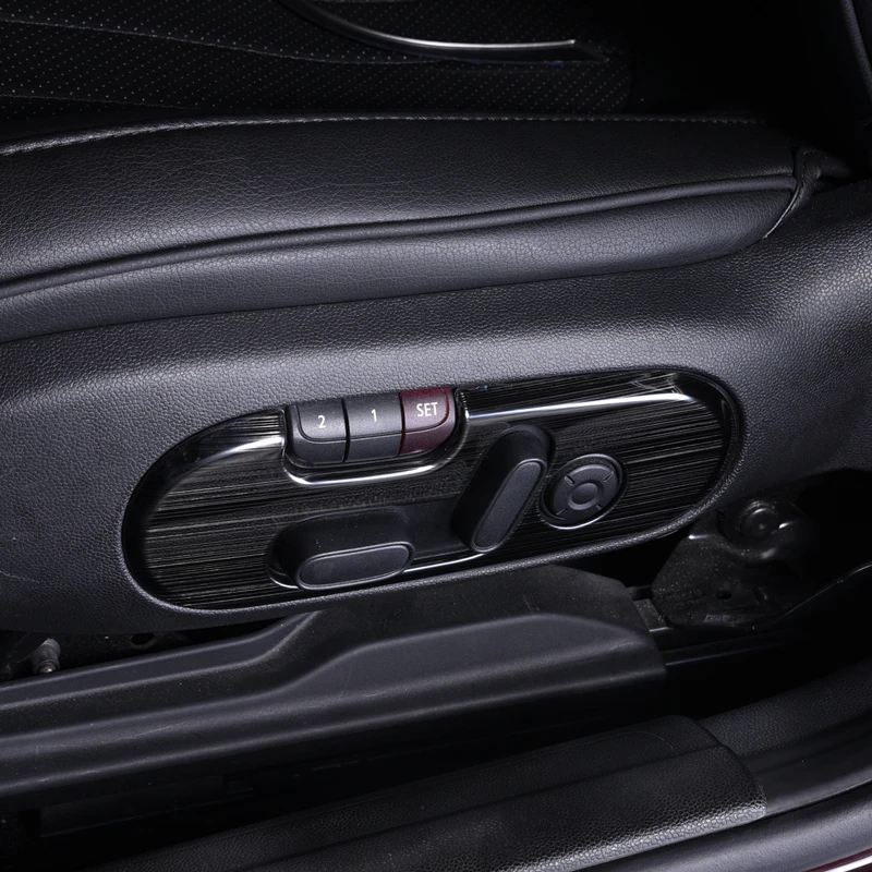 Декоративная рамка для автомобильного сиденья BMW MINI Cooper S ONE Clubman F54 F60 наклейка