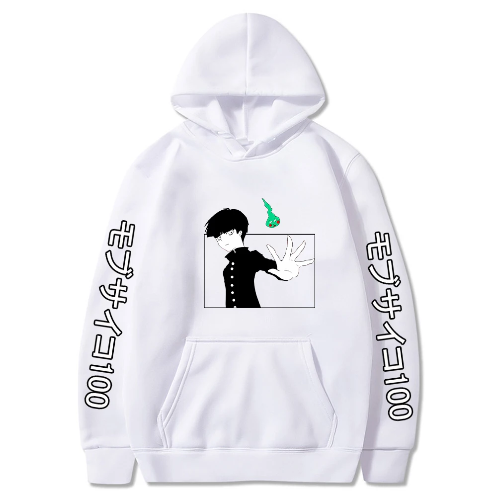 

Mob Psycho» («милый чудак» 100 с капюшоном и принтом; Осенняя Женская Повседневная Толстовка Уличная толстовки 2021 модный топ