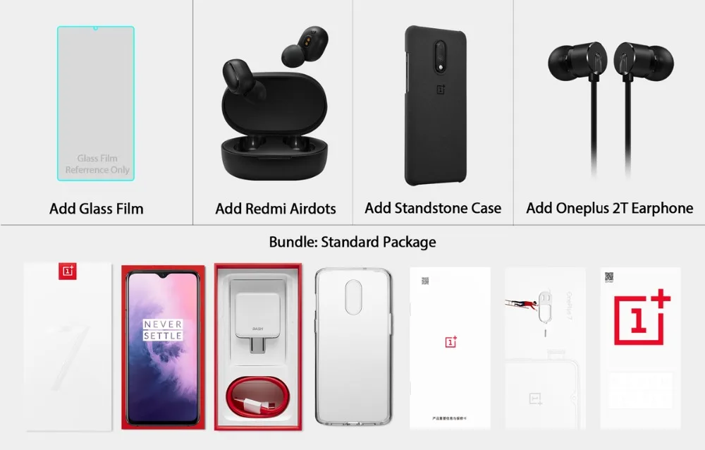Глобальная ПЗУ Oneplus 7, 8 ГБ ОЗУ, 256 Гб ПЗУ, Смартфон Snapdragon 855, 6,41 дюймов, AMOLED экран, разблокировка, камера 48 МП, OIS UFS 3,0 промо-код newyear1200 / newyear600