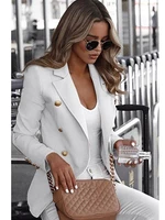 new style women small suit jacket thin printing fashion basic long sleeve coat casual windbreaker stand collar slim outerwear