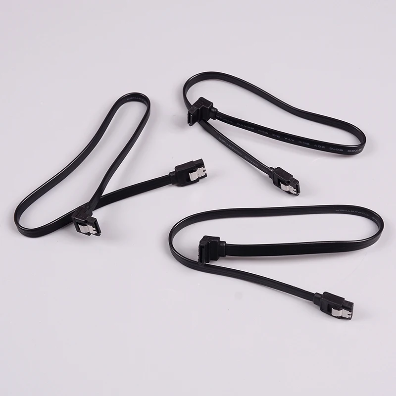 

3Pcs sata 3.0 III sataiii 6gb/s data cable wire for hdd hard drive ssd