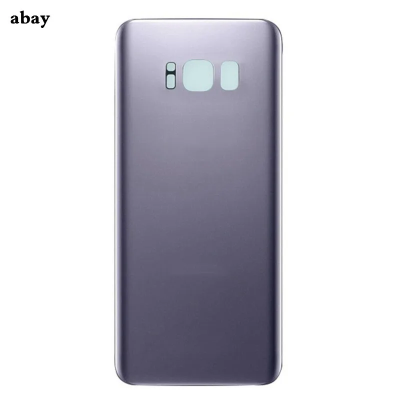 Чехол на заднюю батарею для samsung Galaxy S8 G950 S8+ G955 S8 Plus задняя крышка корпуса+ наклейка запасные части