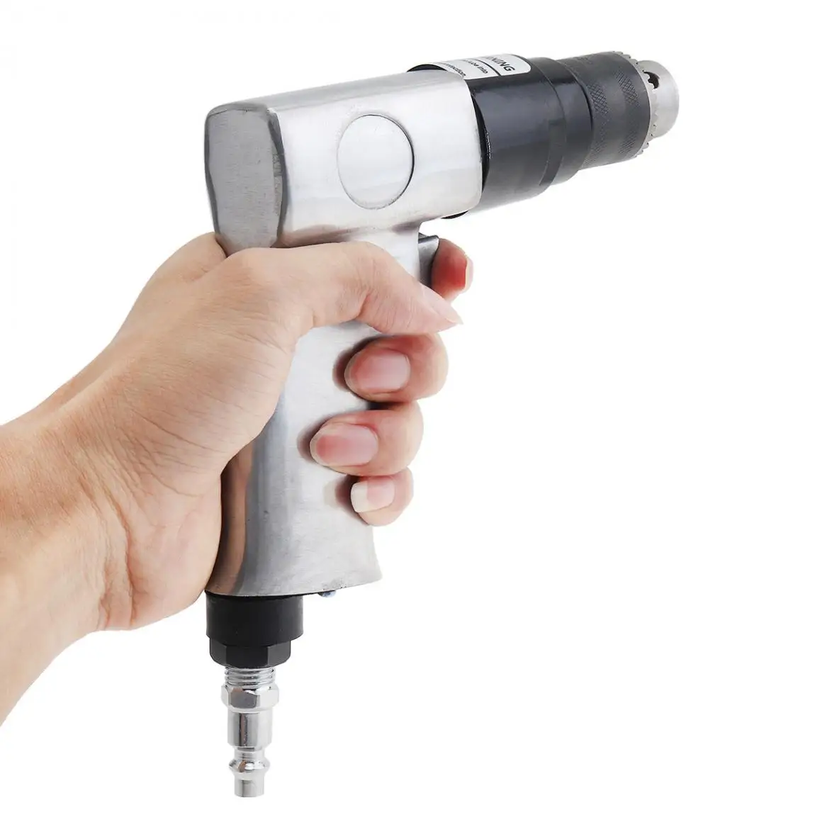 

High-speed Positive Reversal Pistol-type Pneumatic Gun Drill with Chuck Wrench 1/4" 1700rpm Pneumatic drill for Hole Drilling
